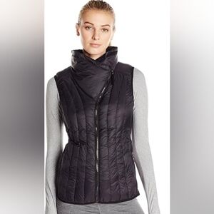 Calvin Klein Women's Performance Down Filled Drama Collar Vest 